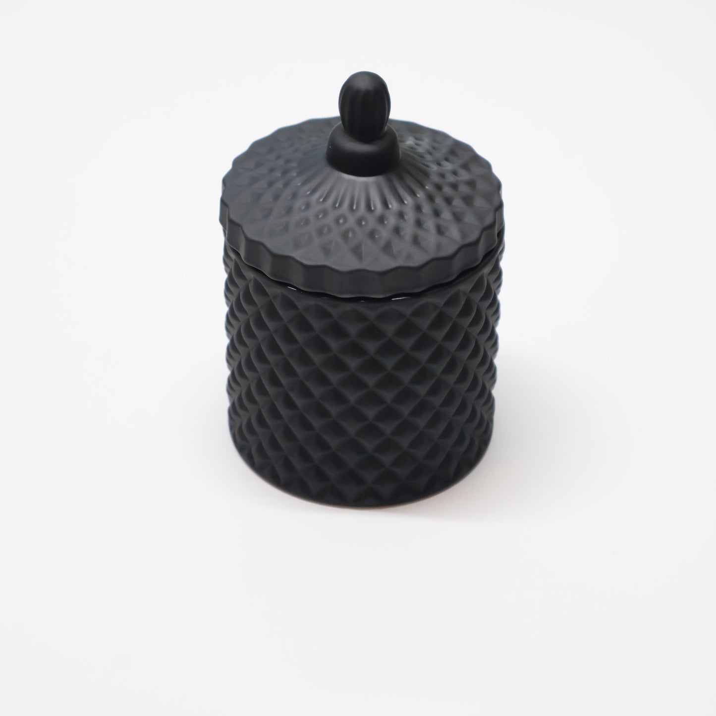 Black Geo Soy Candle